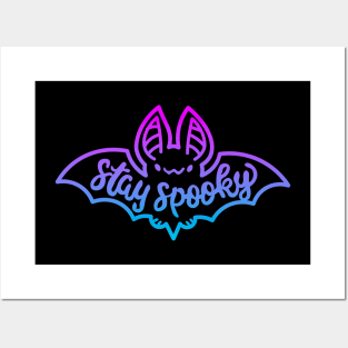 Stay Spooky Bat Posters and Art